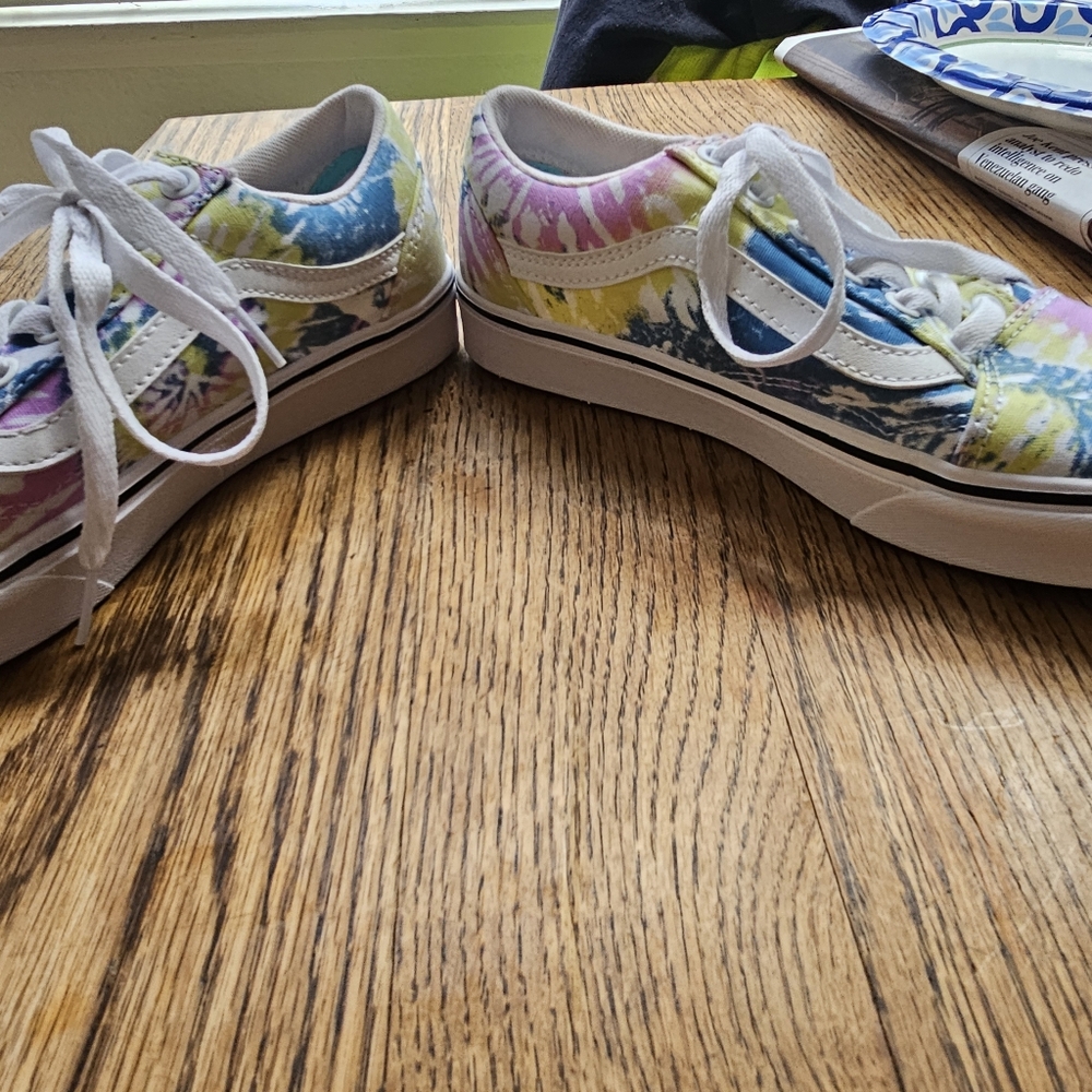 Vans - Pastel Tie-Dye ComfyCush SneakersvVans - Picture 5 of 7
